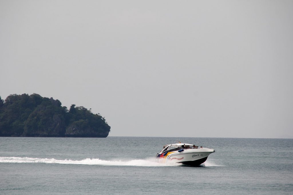 powerboat, ocean, racing boat